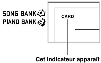 CASIO LK-200S - Appuyez sur le bouton CARD. - 1