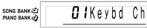 CASIO LK-200S - Canal du clavier (Défaut: 1) - 1