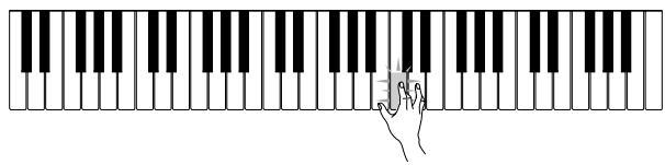 CASIO LK-200S - Etape 3 - Jouer à la vitesse normale - 2