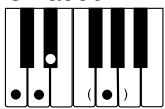 CASIO LK-55 - REMARQUE - 13