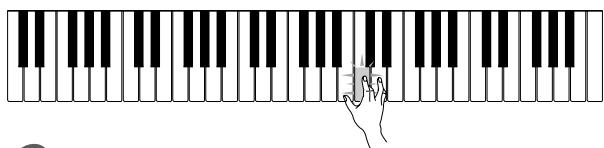 CASIO LK-55 - Etape 3 - Jouer à la vitesse normale - 2