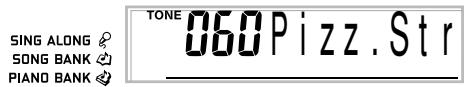 CASIO LK-55 - Sélectionnéz la sonorité secondaire. - 1