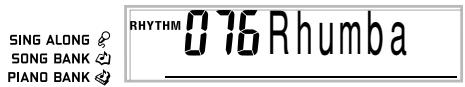 CASIO LK-55 - Pour selectionner un rythme - 2