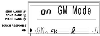 CASIO LK-55 - GM MODE (Défaut: off-Hors service) - 4