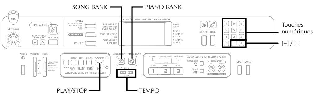 CASIO LK-55 - Ecoute de morceaux préenregistrés - 1