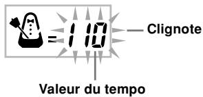 CASIO LK-90TV - Pour régler le tempo - 1