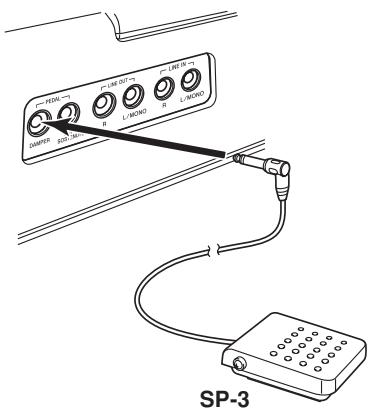 CASIO PX-300 - Utilisation des pédales du clavier - 1