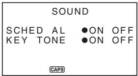 CASIO SF-7990 - Sur le menu SOUND... - 1