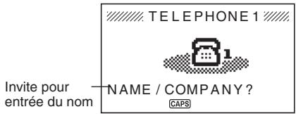 CASIO SF-7990 - Entrée des données dans le repertoire téléphonique - 1