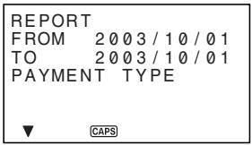 CASIO SF-7990 - Calcul des totaux de dépenses pour une période spécifique - 1