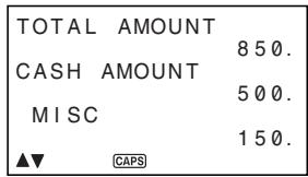 CASIO SF-7990 - Calcul des totaux de dépenses pour une période spécifique - 4