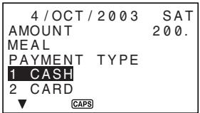 CASIO SF-7990 - Introduction des données de mode dépenses - 3