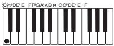 CASIO WK-3100 - Types d'accords - 1