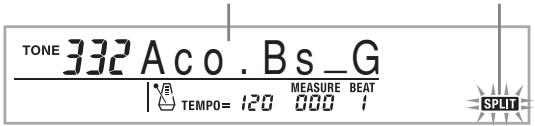 TONE 332 Aco.Bs_G TEMP0= 120 MEASURE BEAT SPLIT