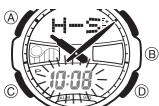 CASIO 4335 - Pour régler l'heure analogue - 1