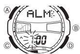 CASIO 4335 - Pour régler l'heure de l'avertisseur - 1