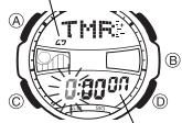 CASIO 4348 - Pour spécifier le temps initial du compte à rebours et le réglage de l'auto-répétition - 1