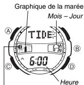 CASIO 4348 - Données de la marée/lune - 1