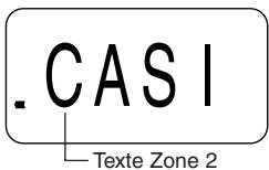 CASIO KL-70E - Pour rappeler un texte de la mémoire - 3