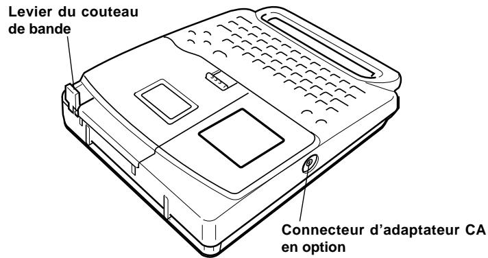 CASIO KL-750 - Précautions d'utilisation du couteau de bande - 3