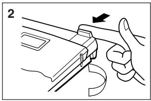 CASIO KL-750E - Précautions d'utilisation du couteau de bande - 2