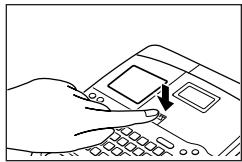 CASIO KL-750E - Pour remplacer la lame du couteau de bande - 1