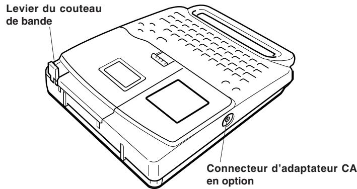 CASIO KL-750E - Précautions d'utilisation du couteau de bande - 3