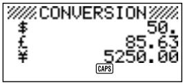 CASIO SF-4900ER - Exemple 1 - 2