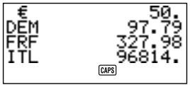 CASIO SF-4900ER - Exemple 1 - 2
