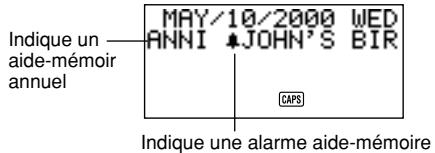 CASIO SF-4900ER - Aide-mémoire annuel - 1