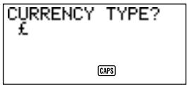 CASIO SF-4900ER - Exemple - 1