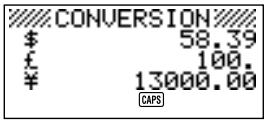 CASIO SF-4900ER - Exemple 2 - 2