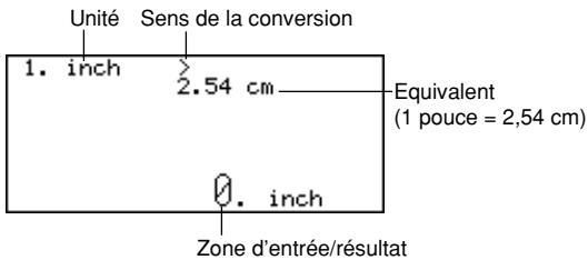CASIO SF-5780 - Pour entrer dans les modes Conversion - 1