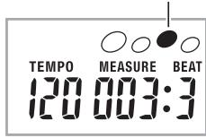 CASIO CTK-3000 - Appuyez sur ⑤. - 1