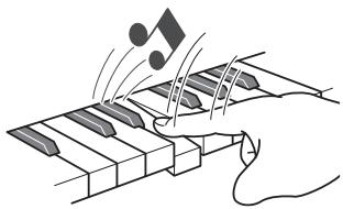 CASIO CTK-3000 - La souplesse d'un pianoacoustique - 1