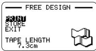 CASIO KL-7400 - Pour enregistrer une étiquette - 1