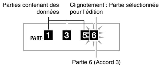 CASIO WK-200 - Appuyez sur ⑬ pour sélectionner la partie instrumentale que vous pouze éoperator. - 1