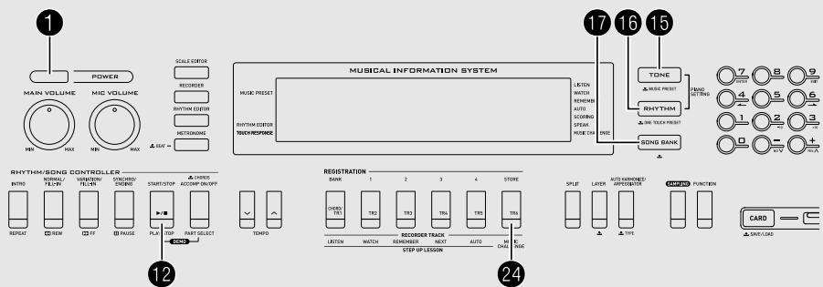 CASIO WK-200 - Déroulement de la loi progressive automatique - 3