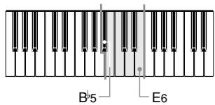 CASIO CELVIANO AP-45 - Pour changer le tempérament - 1