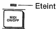 CASIO CZ-1 - RESTRICTIONS DE TRANSMISSION DUMESSAGE MIDI - 1