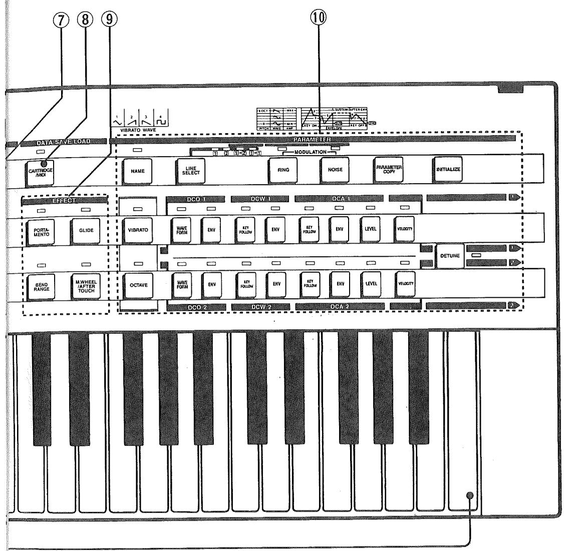 CASIO CZ-1 - AVANT - 1
