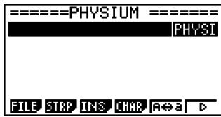CASIO PHYSIUM - - Pour insérer un bandeau Physium dans un fichier eActivity - 3