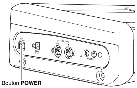 CASIO PX-200 - Appuyez sur le bouton POWER. - 1