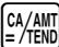 CASIO TE-2000 - Type de taxe programmé (taxe incluse) - 7