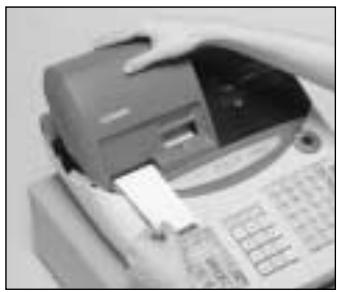 CASIO TE-2000 - Pour installer le rouleau de papier des tickets de caisse - 6