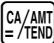 CASIO TE-2000 - Type de taxe programmé (taxe ajoutée) - 7