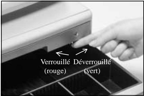 Verrouillé Déverrouillé (rouge) (vert)