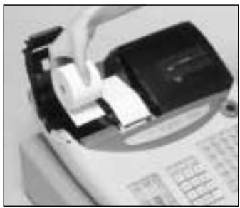 CASIO TE-2000 - Pour installer le rouleau de papier des tickets de caisse - 5