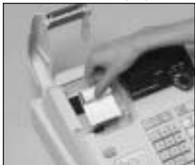 CASIO TE-M80 - Retirer le rouleau de papier du journal - 5