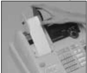 CASIO TE-M80 - Insérer le rouleau de papier du journal - 7